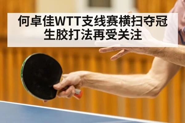 何卓佳WTT支线赛横扫夺冠生胶打法再受关注